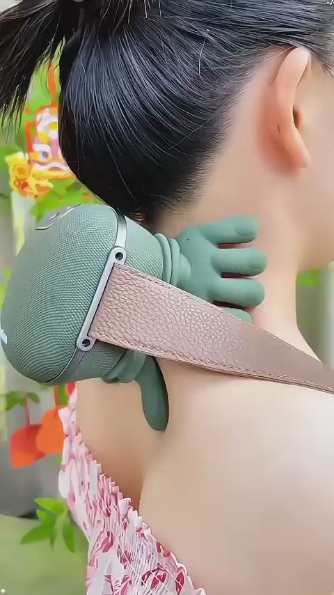 Masajeador Cervical y Espalda 4D Mano Biónica con Calor