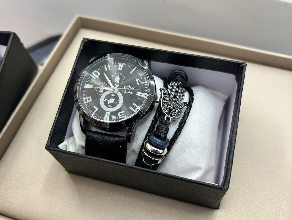 Set de reloj y pulsera.