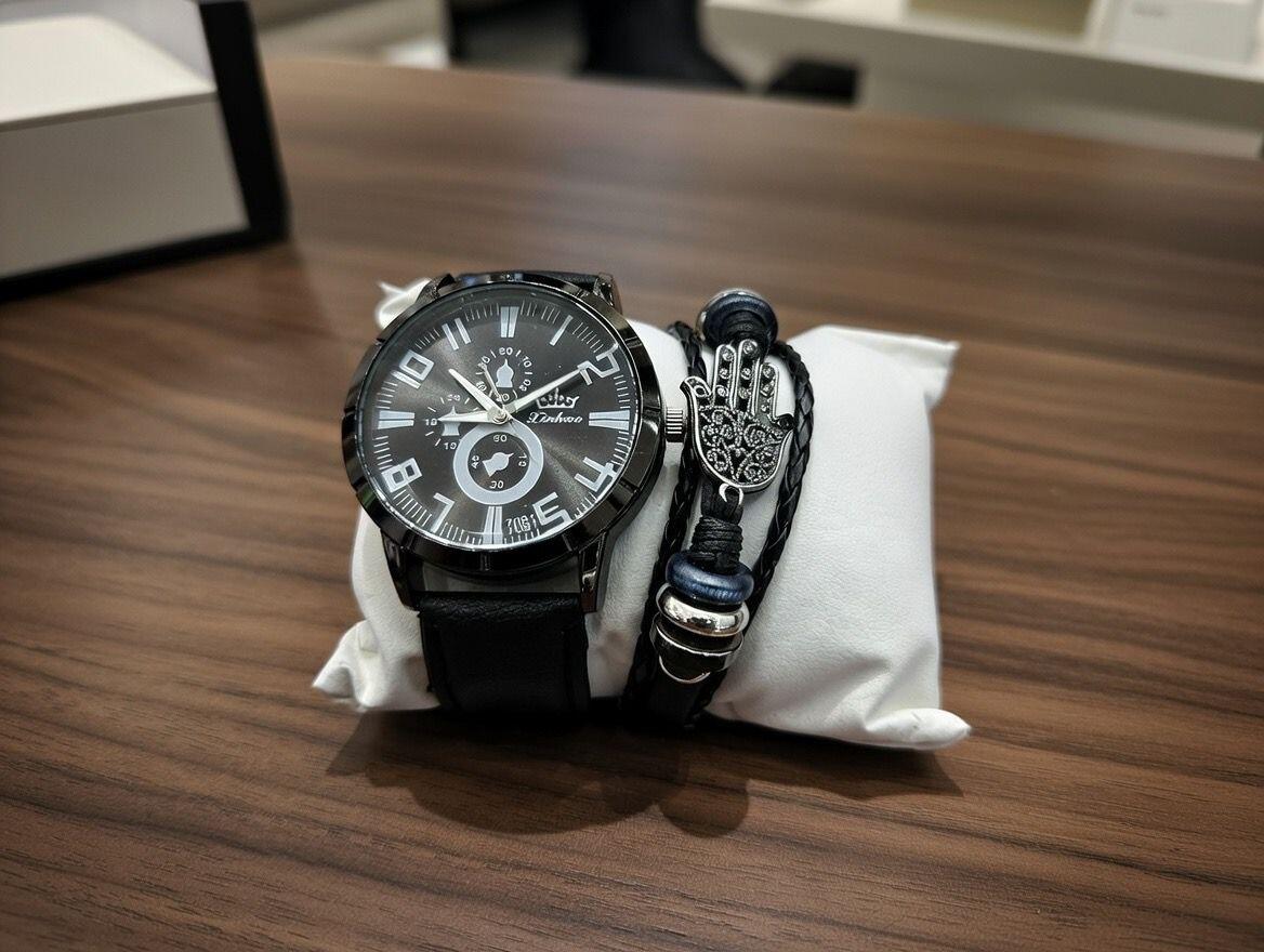 Set de reloj y pulsera.