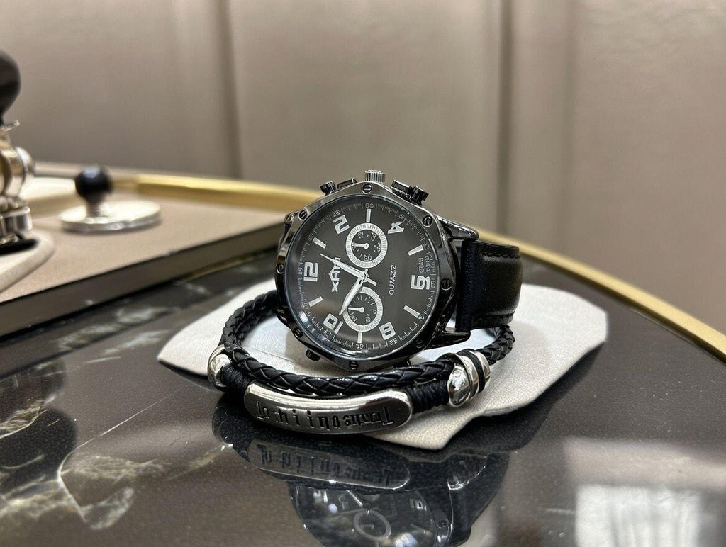 Set de reloj y pulsera.